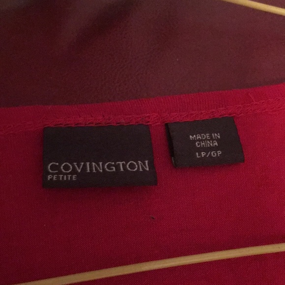 Pretty open front red vest - Picture 3 of 3